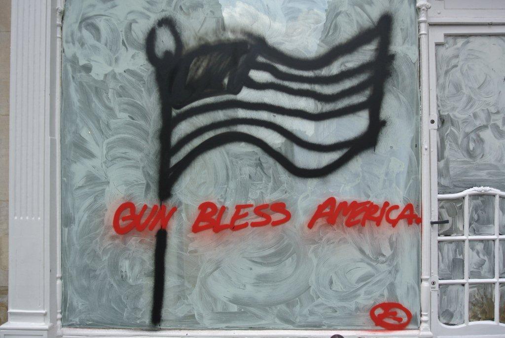 Paris Kidult Gun Bless America Marc Tavernier Flickr