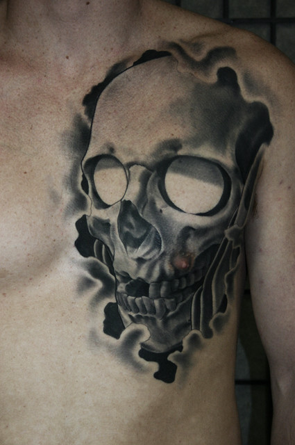 Ben Skull On Chest | James Spencer Briggs | Flickr 640_x_425_jpg