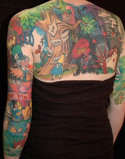 Alice In Wonderland Tattoo (Not Mine) | Heidi | Flickr 320_x_251_jpg