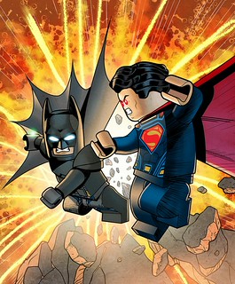 Lego Batman V Superman Credit To Polywen For Drawing This Flickr