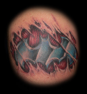 Batman Symbol Under The Skin Muscle Tear | Ther Girl With Th… | Flickr 320_x_296_jpg