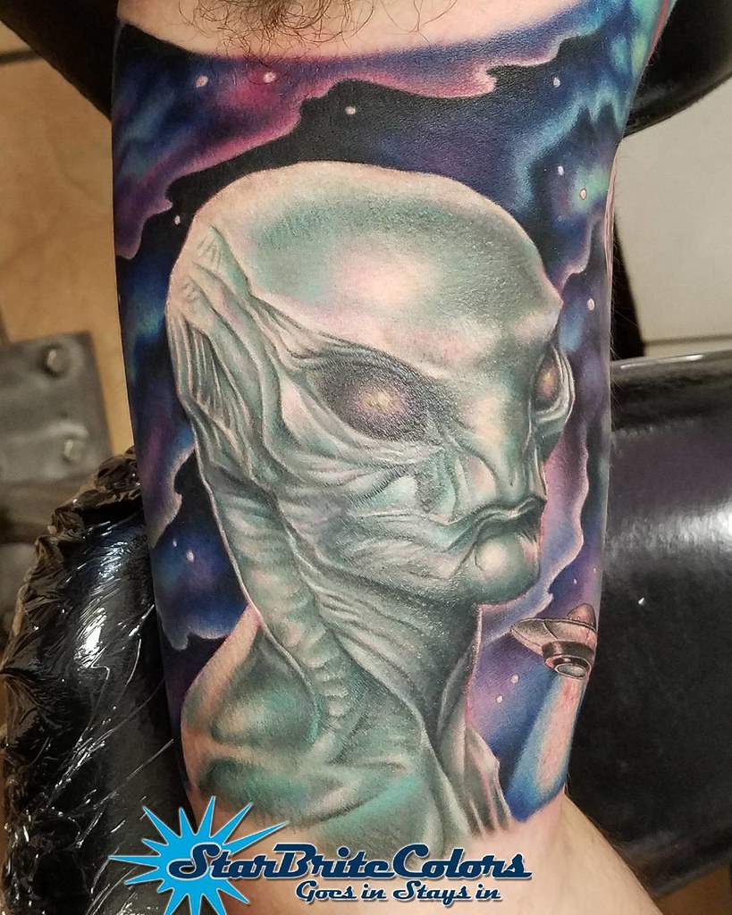 Space Background Added, Alien Tattoo Healed, Always With S… | Flickr 1024_x_819_jpg