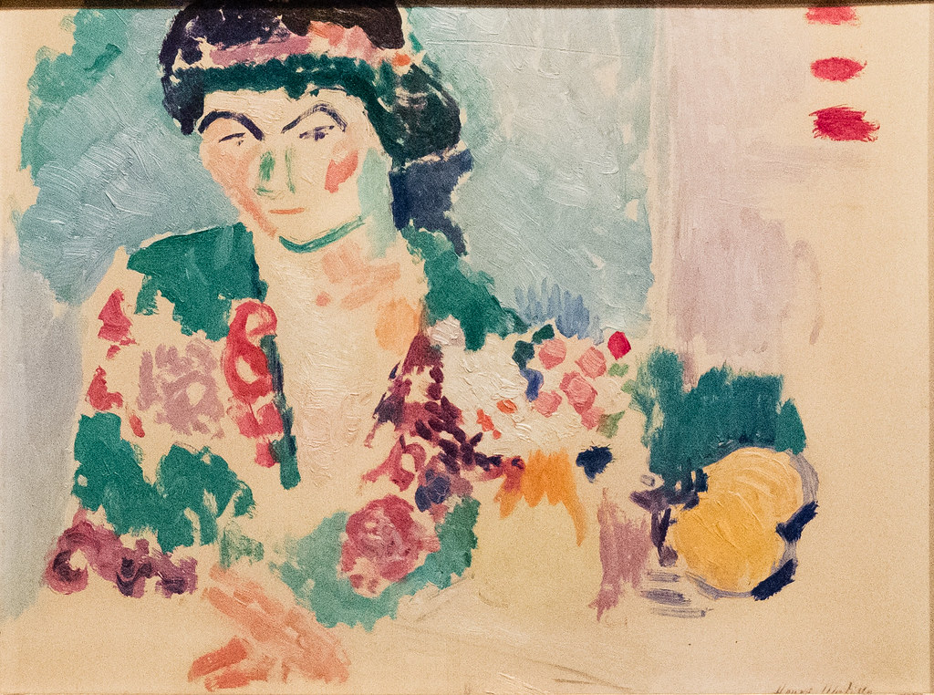 Woman In A Kimono Around 1906 Henri Matisse 1869 1954 O Flickr