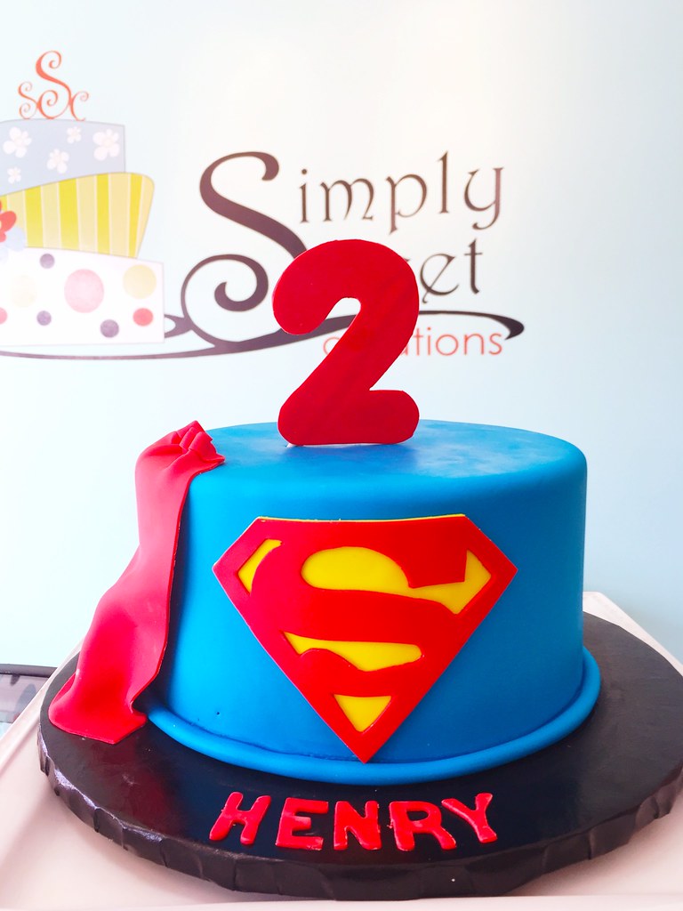 Superman Cake Simply Sweet Creations Flickr