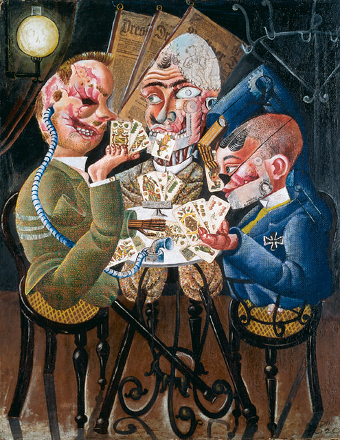 Otto Dix Die Skatspieler The Skat Players Otto Dix Ger Flickr