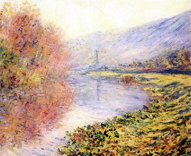 Monet Automne A Jeufosse Autumn At Jeufosse W 911 Flickr