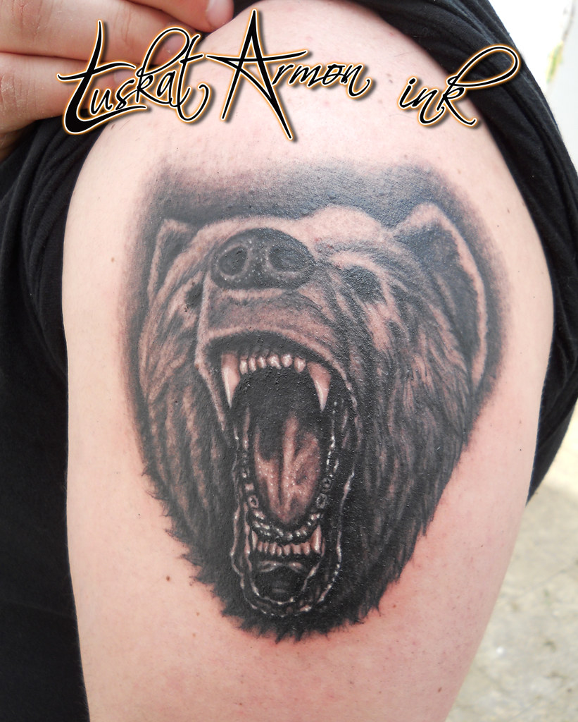 Bear Tattoo Orso | Tustat Armon Armon Tuskat | Flickr 1024_x_821_jpg