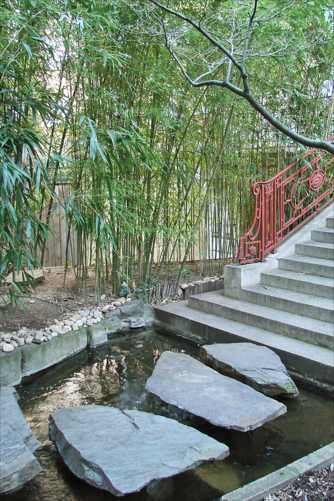 Le Jardin Japonais Musee Guimet Le Jardin Japonais Photo Flickr