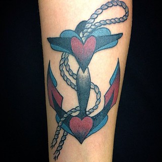 Ancora Traditional Tatuaggio Con Cuore By Dap Skingdom Tat… | Flickr 320_x_320_jpg