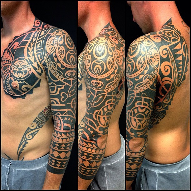 Polinesiano Tatuaggio By Dap Skingdom Tattoo Shop | Sometime… | Flickr 612_x_612_jpg