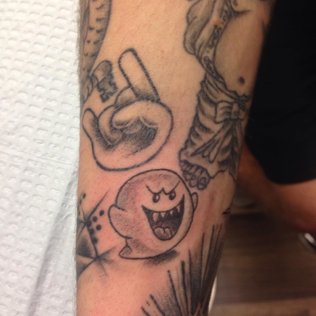 Boo #Supermario #Fun #Little #Banger #Tattoo #Happythursd… | Flickr 1024_x_1024_jpg