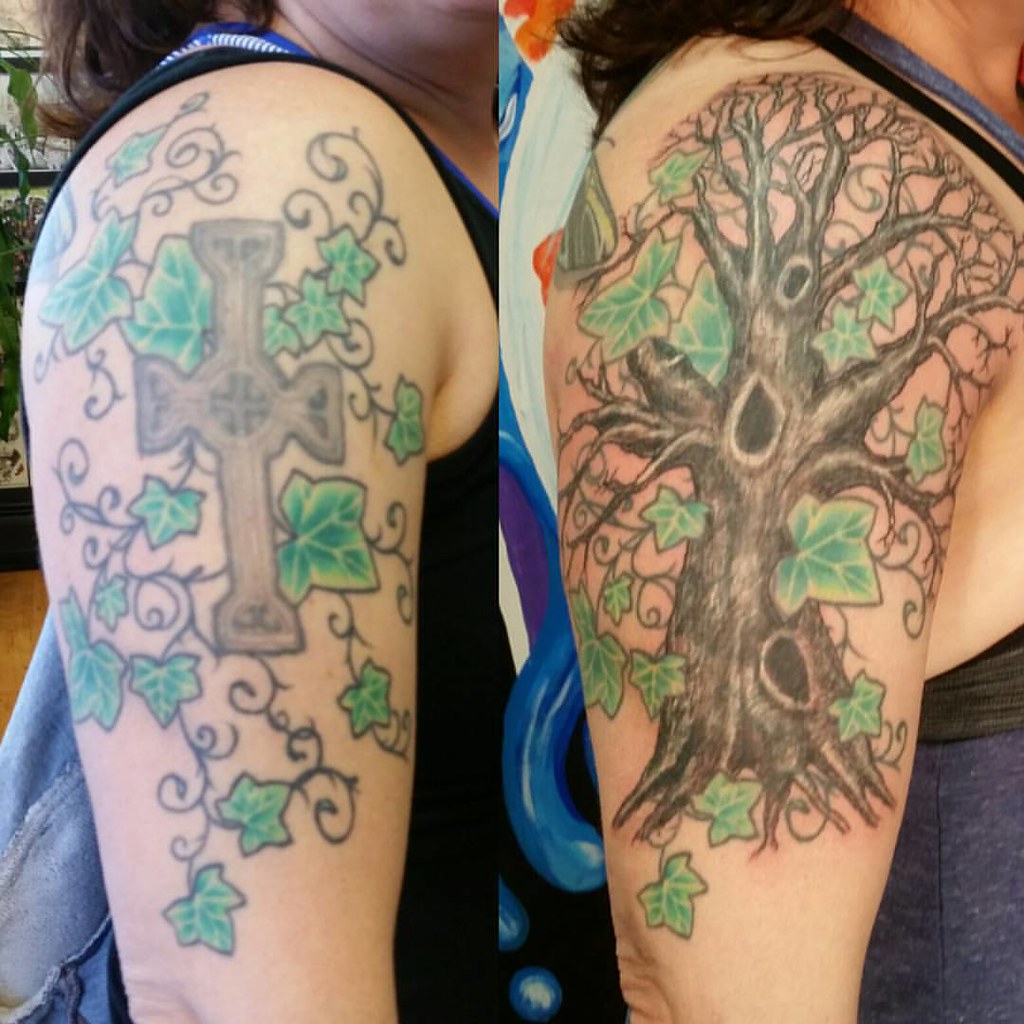 Another Cover Up Tattoo. An Old Celtic Cross. Freehand Old… | Flickr 1024_x_1024_jpg