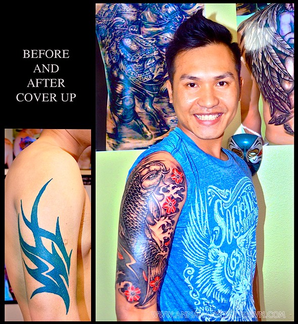 Cover Up Koi Fish Tattoo | Annahangtattoovn.com/ | Flickr 640_x_590_jpg
