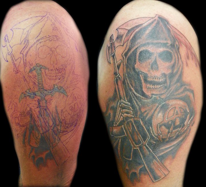 Sons Of Anarchy Cover Up Tattoo | Samcro Would Be Proud...bu… | Flickr 653_x_720_jpg