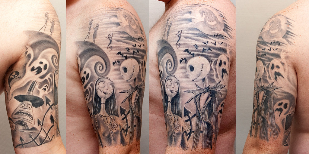 My Tim Burton Inspired, Nightmare Before Christmas Tattoo | Flickr 512_x_1024_jpg