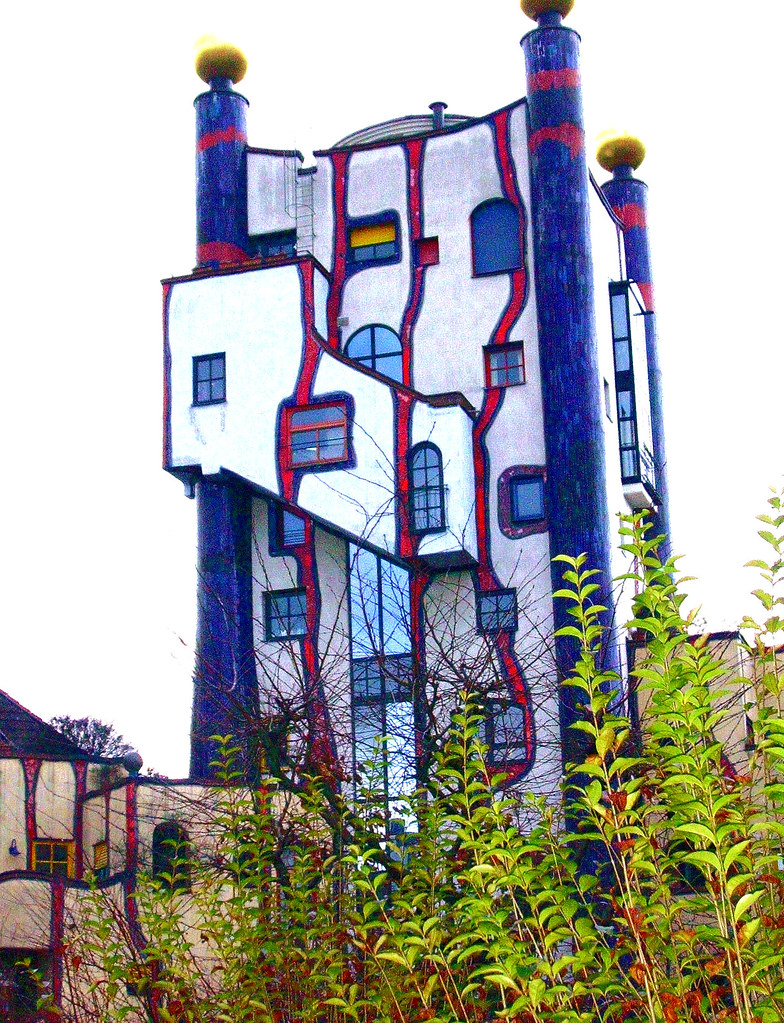 23 Friedensreich Hundertwasser Bilder Hauser Sisustusta Sydammella
