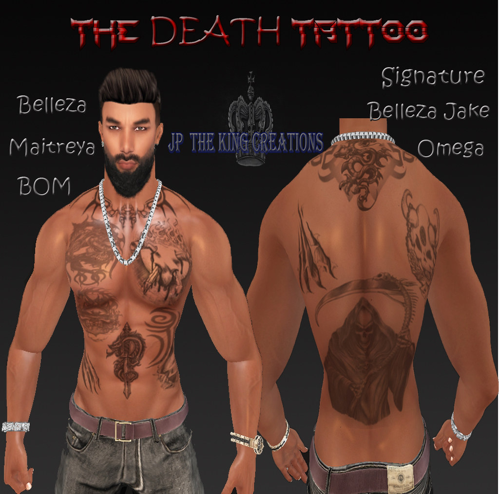 The Death Tattoo | It's A Torso Tattoo And Comes With The Fo… | Flickr 1015_x_1024_jpg