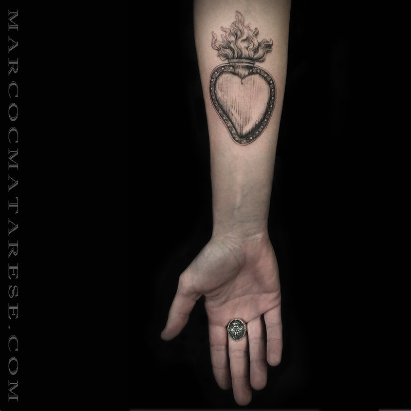 Heart Tattoo | Etching. Engraving. Marco C. Matarese, Milan,… | Flickr 800_x_800_jpg