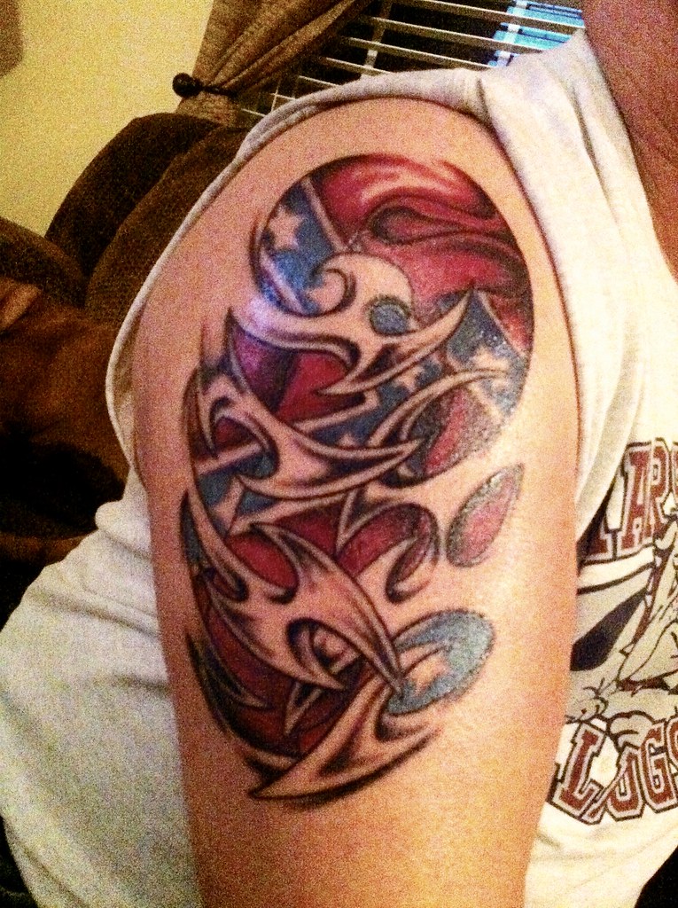 Rebel Flag Tattoo | Rickgoodman | Flickr 1024_x_765_jpg
