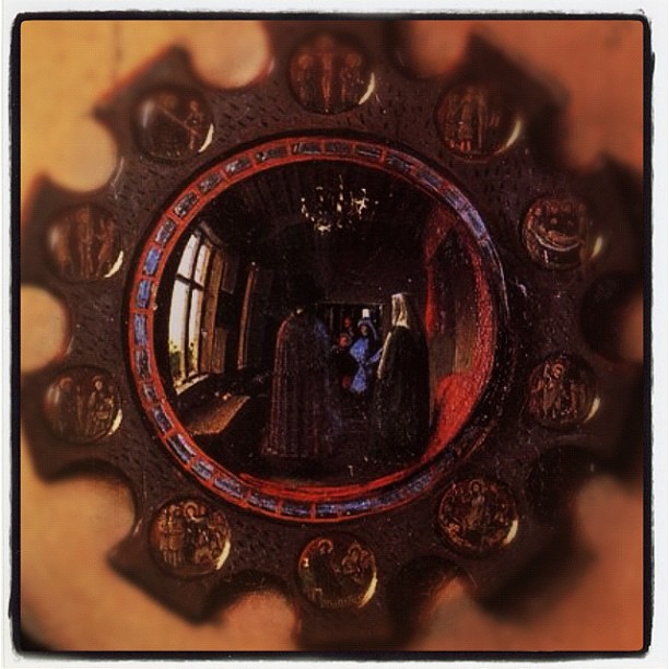My Favourite Mirror On The Arnolfini Marriage 1434 By Flickr