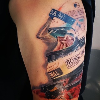 First Session #Senna #Tattoo #Ayrton #F1 | By Lascosassimple… | Flickr 320_x_320_jpg