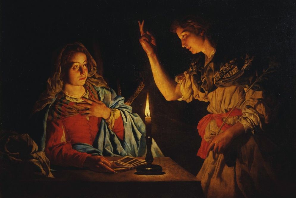 Matthias Stomer, Annunciazione | Matthias Stomer (Matthias S… | Flickr 668_x_995_jpg