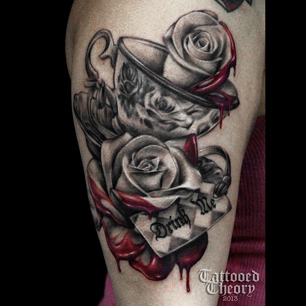 Fun Little Alice In Wonderland Themed Piece, Its Tea Time!… | Flickr 612_x_612_jpg