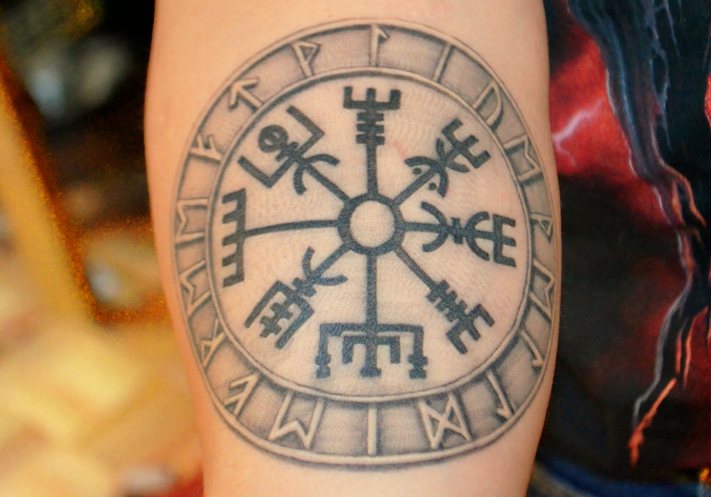 Vegvisir Tattoo. | This Is My Latest Tattoo The Symbol Vegvi… | Flickr 717_x_1024_jpg