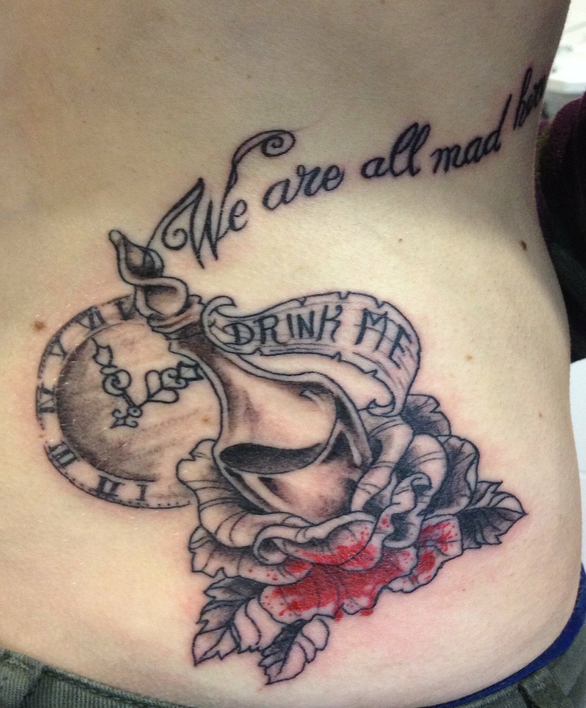 Alice In Wonderland | Lucky Signs Tattoo | Flickr 1023_x_848_jpg