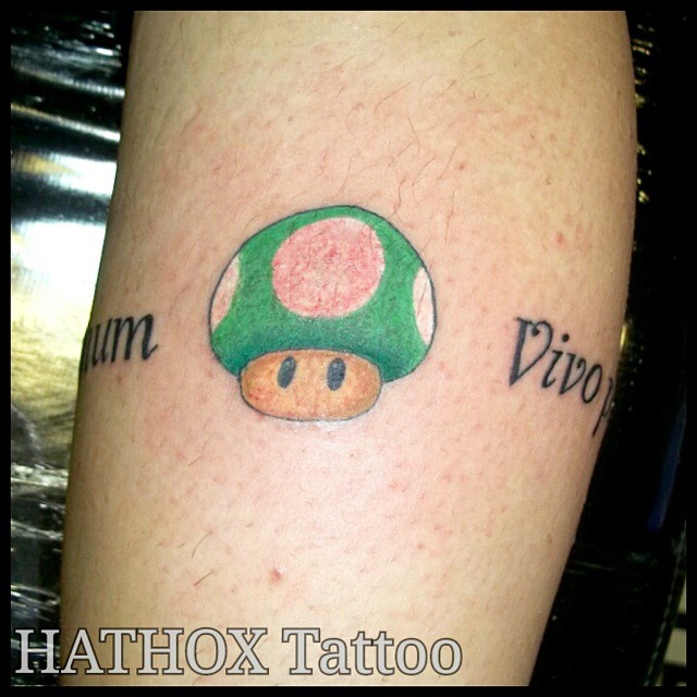 Tattoo Da @Stephaniaugusto 1Up Vida Do Game Mario... #1Up … | Flickr 640_x_640_jpg