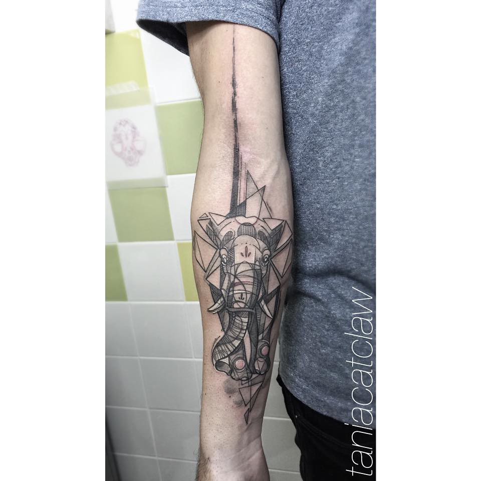 Tania Catclaw Tattoo Elephant | Arthur Primasi | Flickr 960_x_960_jpg