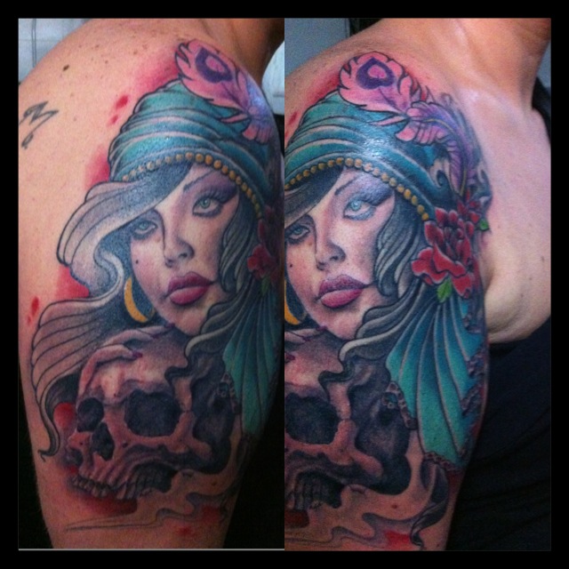 Donna Chicana Colorata | Ozon Tattoo Via Bartolo Longo 249 N… | Flickr 640_x_640_jpg