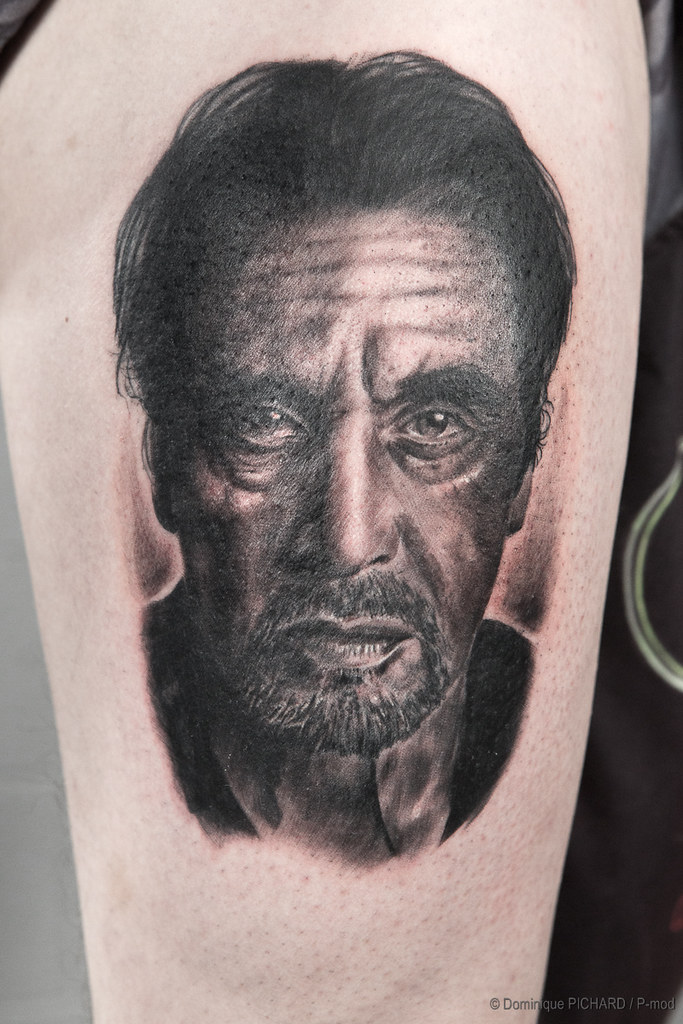 Arel Tattoo Show 2016 - Portrait D'al Pacino Tatoué Par Ar… | Flickr 1024_x_683_jpg