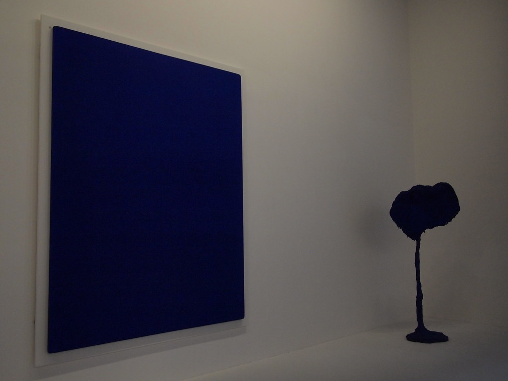 Yves Klein Ikb 3 Monochrome Bleu Sans Titre 1960 Flickr