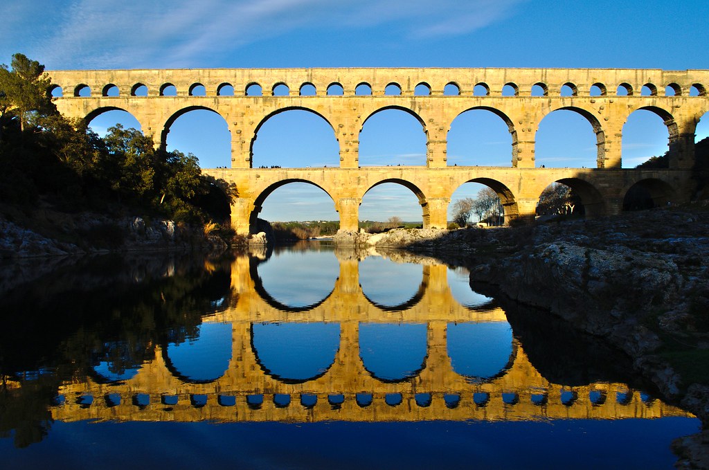 Pont Du Gard The Pont Du Gard English Bridge Of The Gard Flickr
