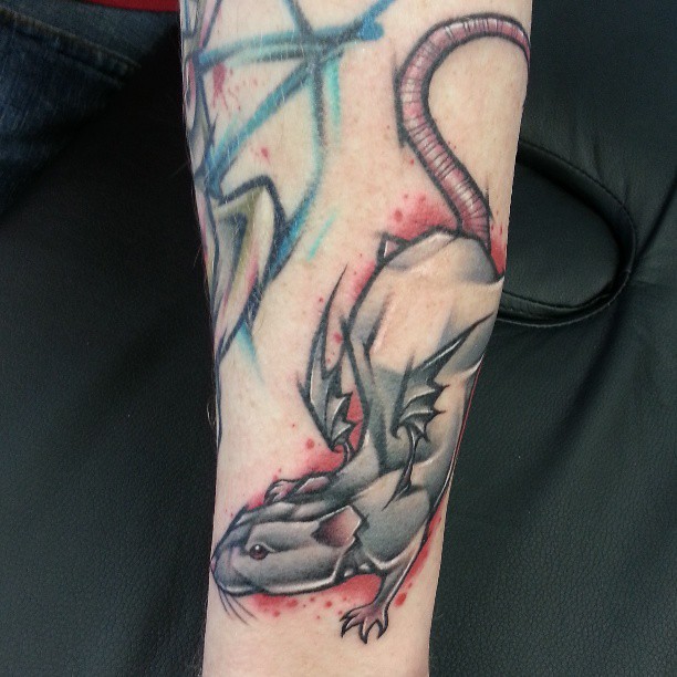 Legacyink #Tattoo #Graffiti #Zombie #Rat #Bat #Batwings D… | Flickr 612_x_612_jpg