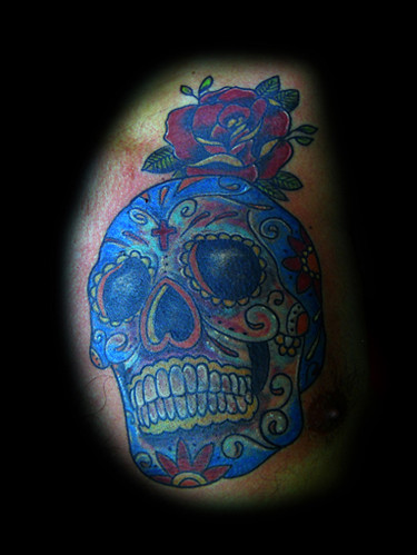 Tatuaggio Teschio Messicano | Www.tatuaggi.it Lavori Di Pepp… | Flickr 499_x_375_jpg