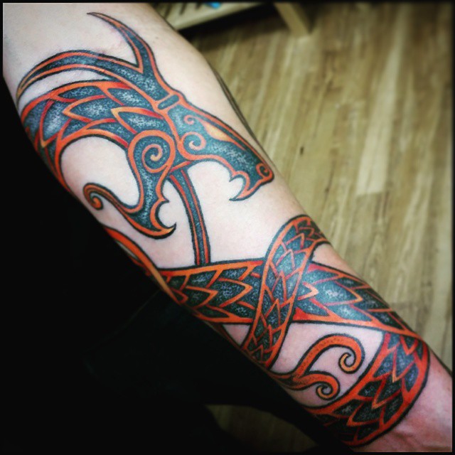 Jörmungandr #Serpent #Mythology #Tattoo #Themightyhorsema… | Flickr 640_x_640_jpg