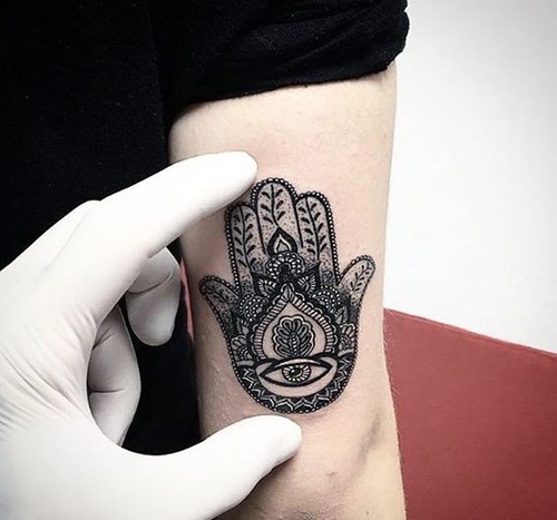 Tatuajes Mano De Fátima | Minitatuajes.com | Mini Tatuajes | Flickr 467_x_500_jpg