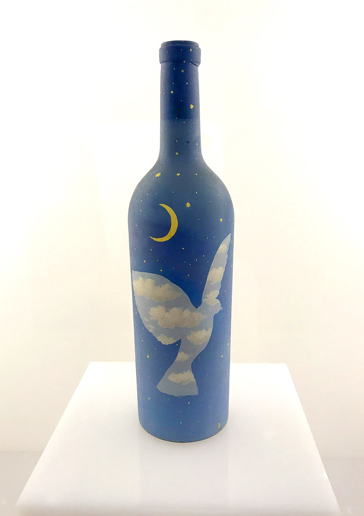 Rene Magritte Night Sky With Bird 1945 Oil On Glass Bott Flickr