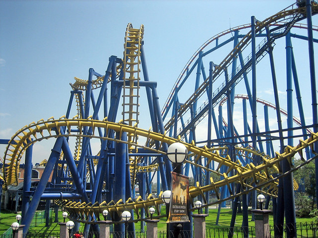 Batman The Ride Six Flags Batman The Ride At Six Flags Mex Flickr