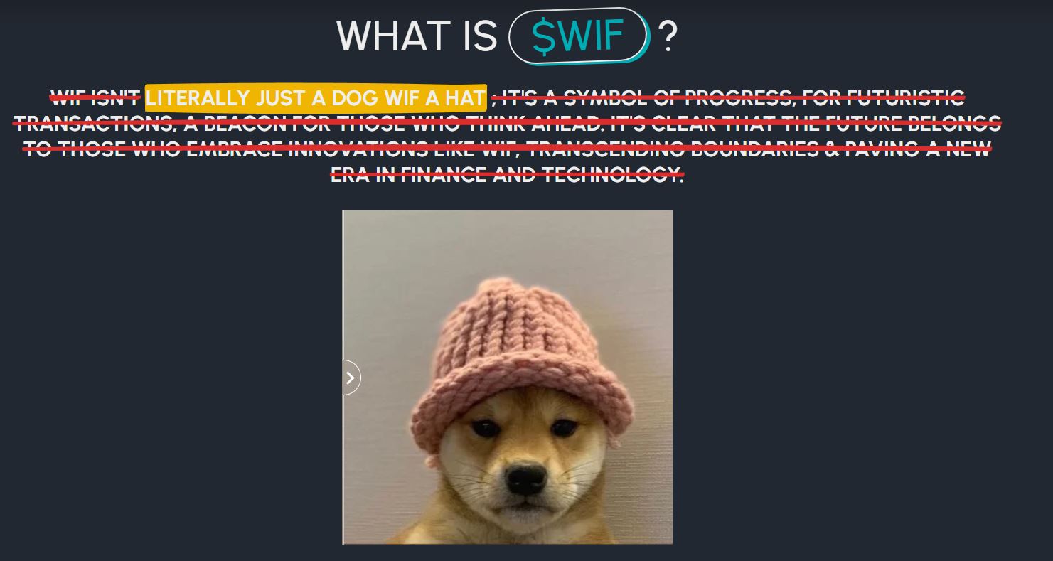 WIF, qu'est-ce que c'est