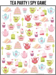 Free Printable Tea Party Games For Adults
