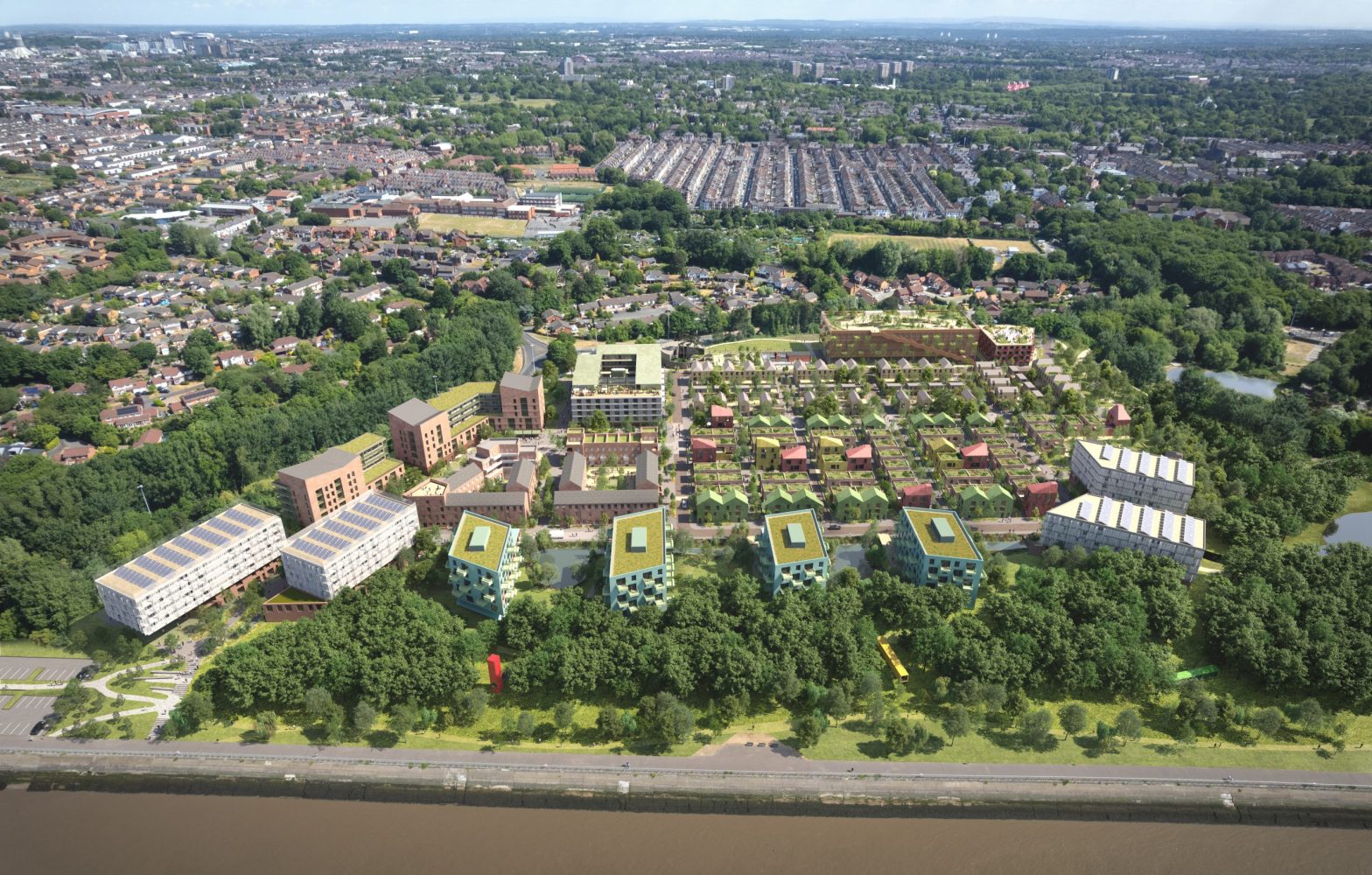Details revealed for flagship housing scheme at Festival Gardens