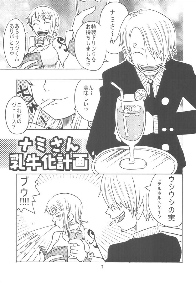 ジャンプ系 (エロ漫画)ナミ (ONE PIECE) 2枚目