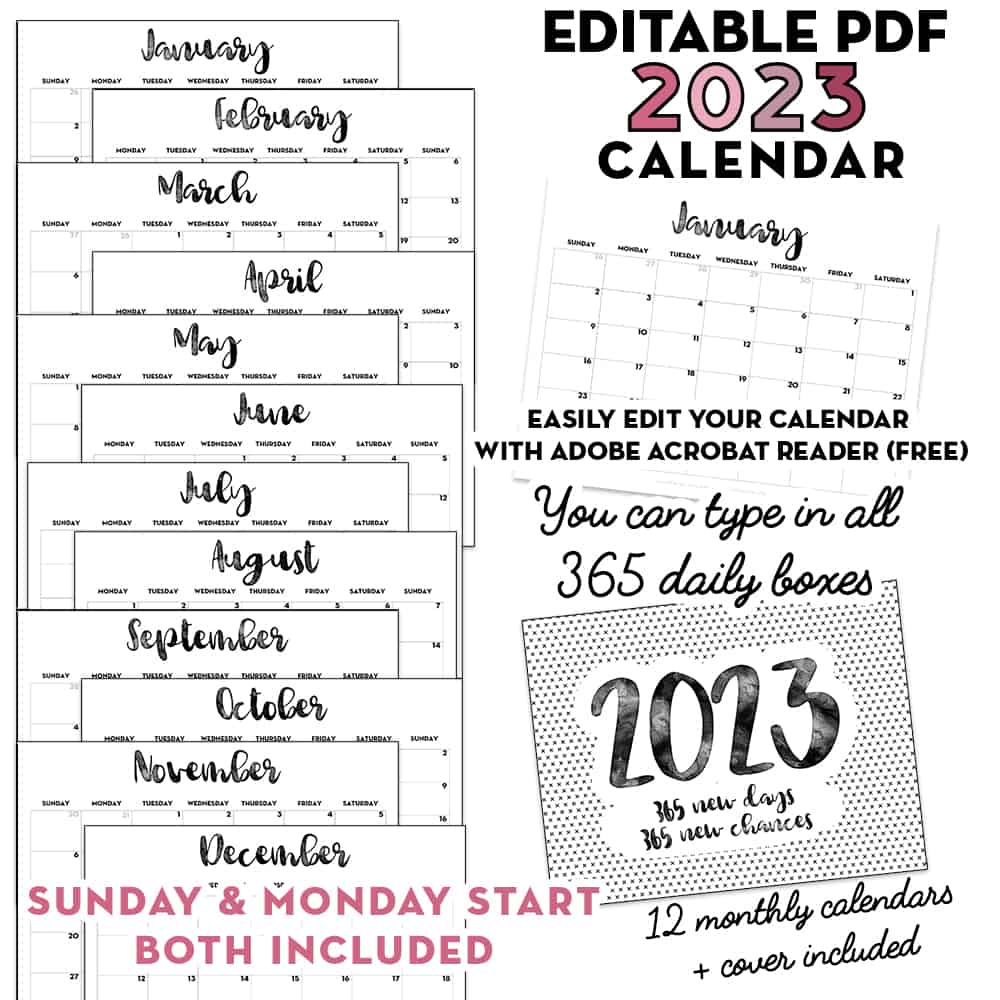 Wall Calendar 2023 Pdf