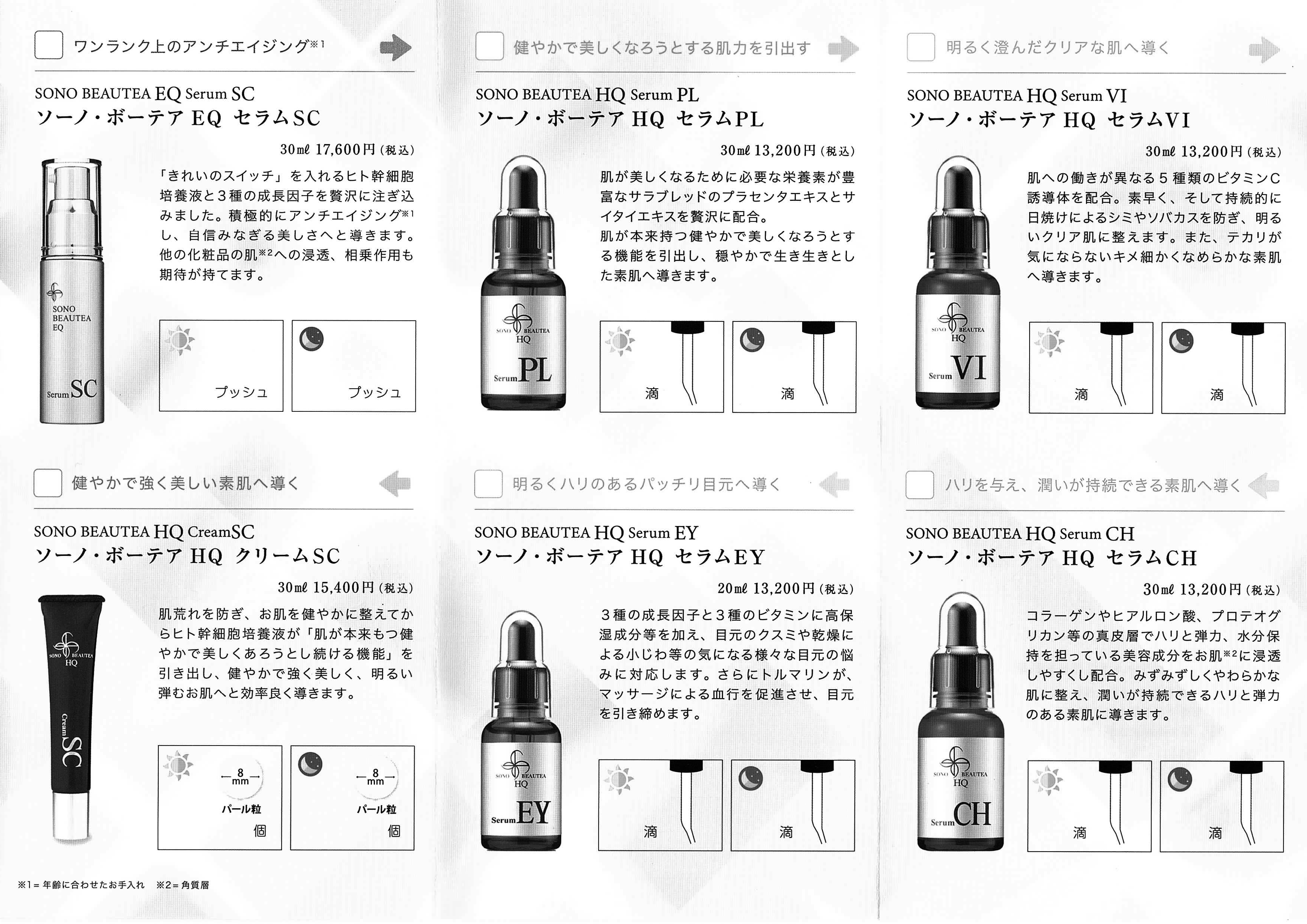 取扱商品｜luminer