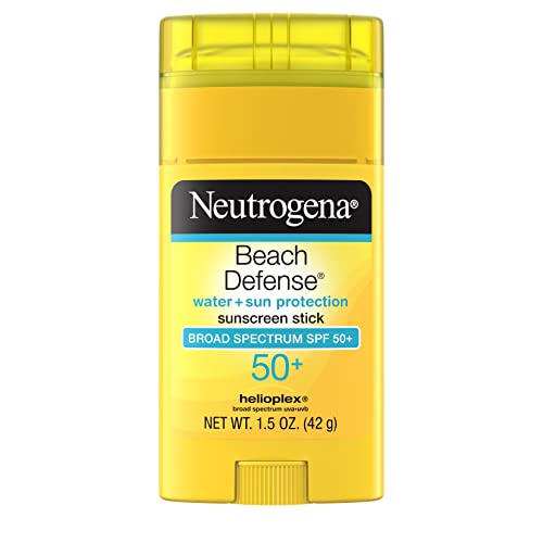 Neutrogena Beach Defense Water-Resistant SPF 50+ Sunscreen Stick, Broad Spectrum…