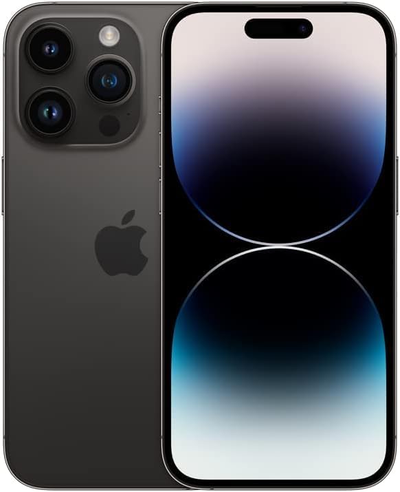 Apple iPhone 14 Pro, 512GB, Space Black for TracFone (Renewed)