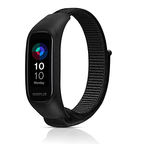 Sounce Nylon Sport Band Adjustable Replacement Strap for OnePlus Smart Band & Oppo Smart Band – Breathable, Anti-Lost Double Lock Security and Comfortable Fit for Men and Women, Black Sounce Nylon Sport Band Adjustable Replacement Strap for OnePlus Smart Band & Oppo Smart Band – Breathable, Anti-Lost Double Lock Security and Comfortable Fit for Men and Women, Black